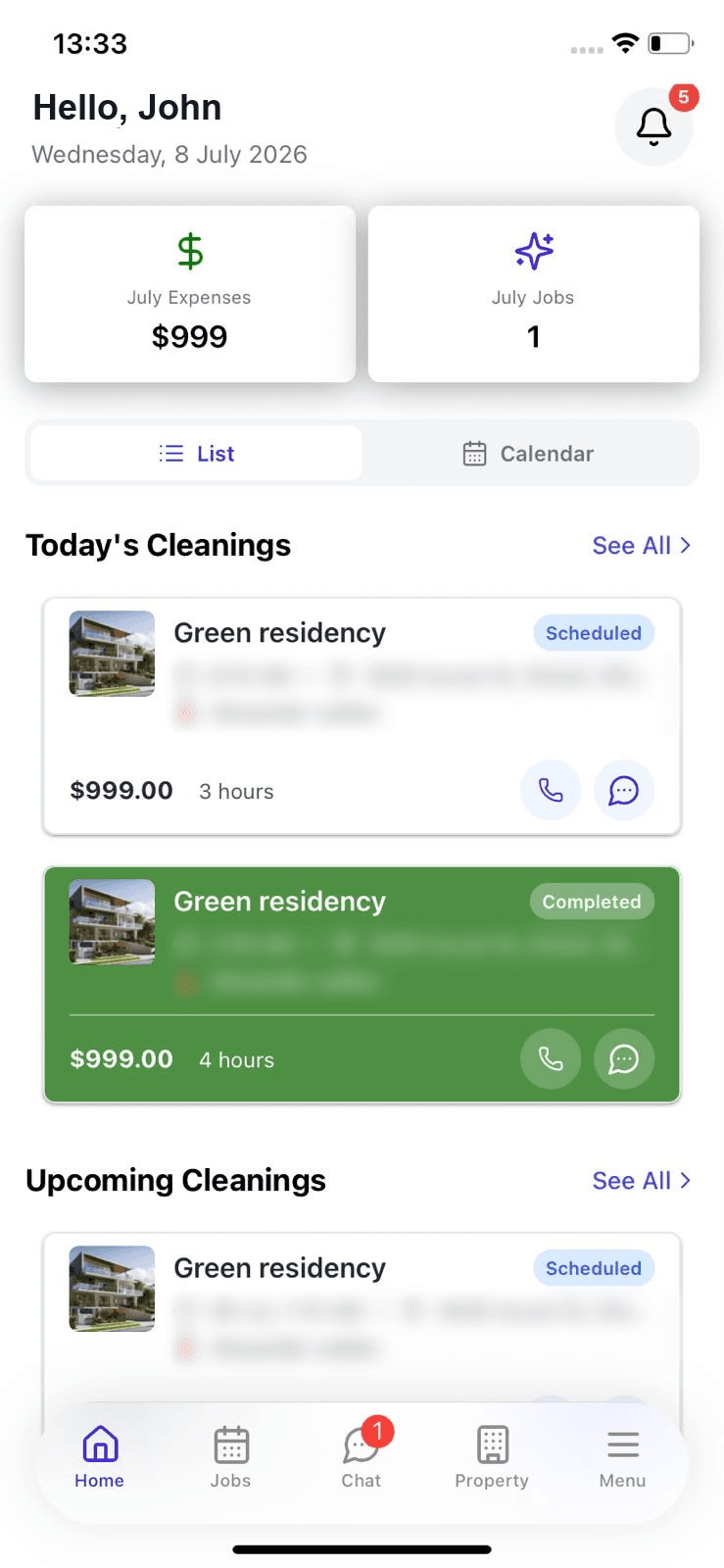 Neatly cleaner app